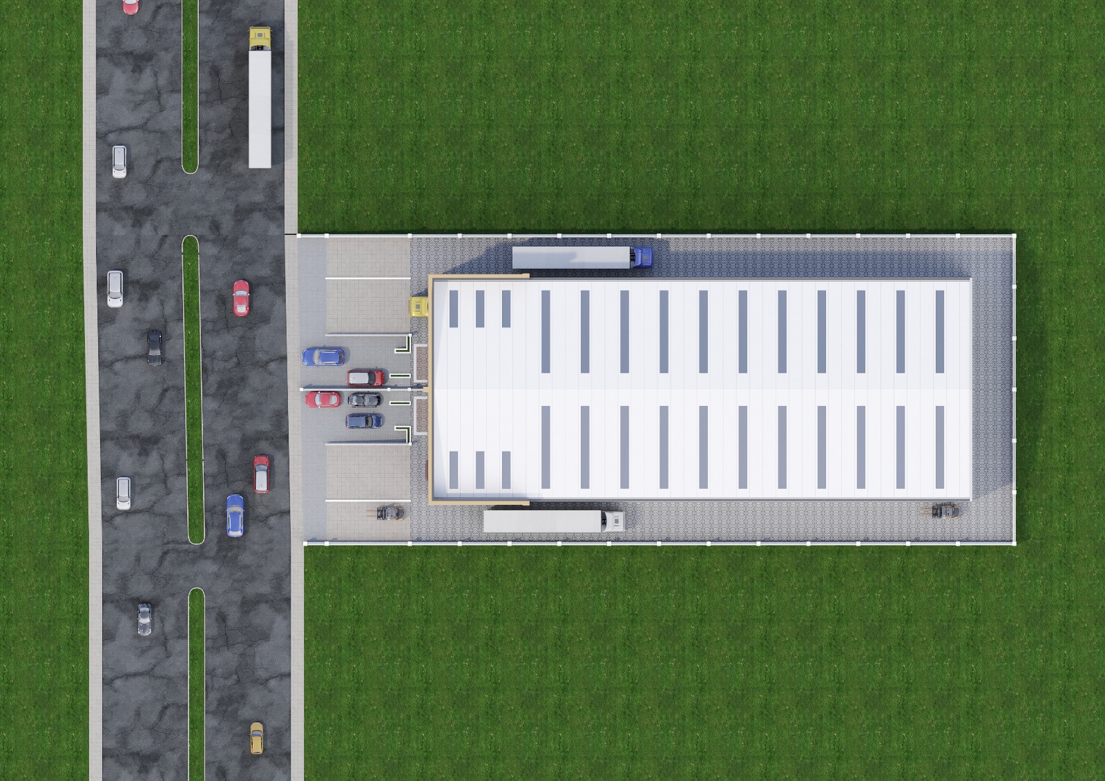 Balkhisarda Aselsan Arkasnda 3.400 m2 Kullanm Alan Fabrika