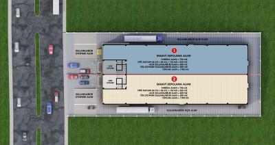 Balkhisarda Aselsan Arkasnda 3.400 m2 Kullanm Alan Fabrika